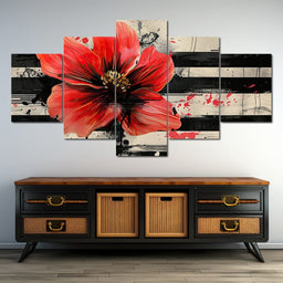 Bloom of Contrasts - NicheCanvas