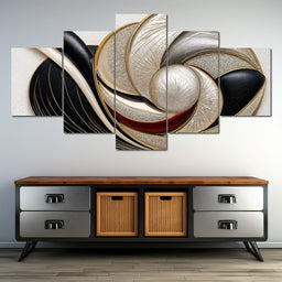 The Jewelled Snail Of Ivory Deco - TooplesArt - NicheCanvas