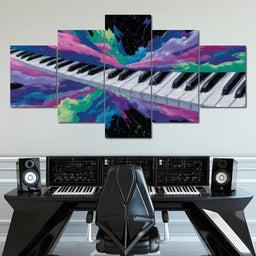 Keys of Celestial Melody - NicheCanvas