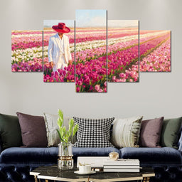 The Quiet Walk Through Spring - TooplesArt - NicheCanvas