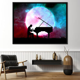 Space Pianist - ABConcepts - NicheCanvas