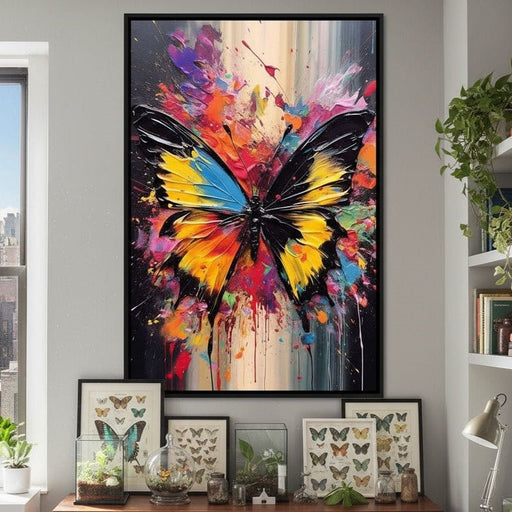 Technicolor Lepidoptera Canvas Print