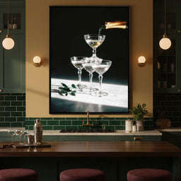 Champagne Cascade Celebration