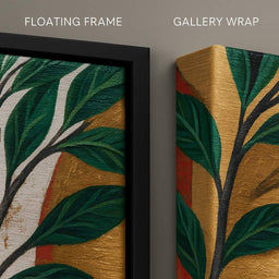 Golden Tranquility Reimagined_framing_collage