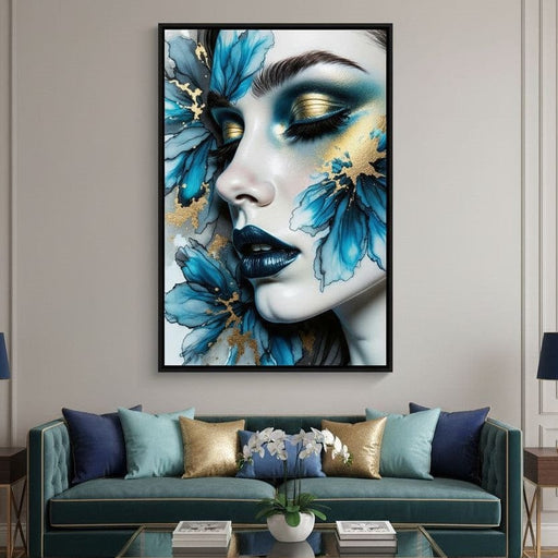 Blue Whisper - Johanjjf Canvas Print