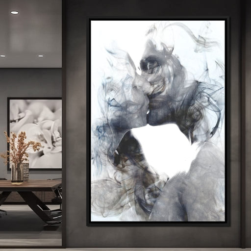 Romantic Kiss Canvas Print
