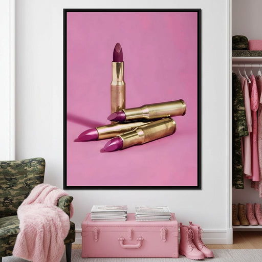Lipstick Bullet Canvas Print