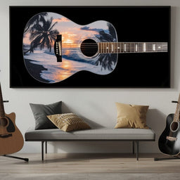Tropical Sunset Guitar Dream