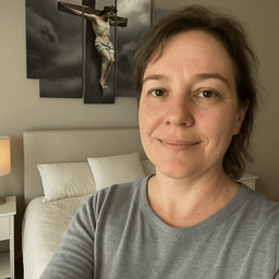 Christ on the Cross Real Life Example Image