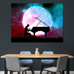 Space Pianist - ABConcepts - NicheCanvas