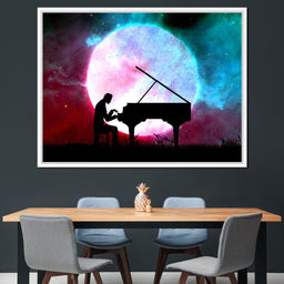 Space Pianist - ABConcepts - NicheCanvas