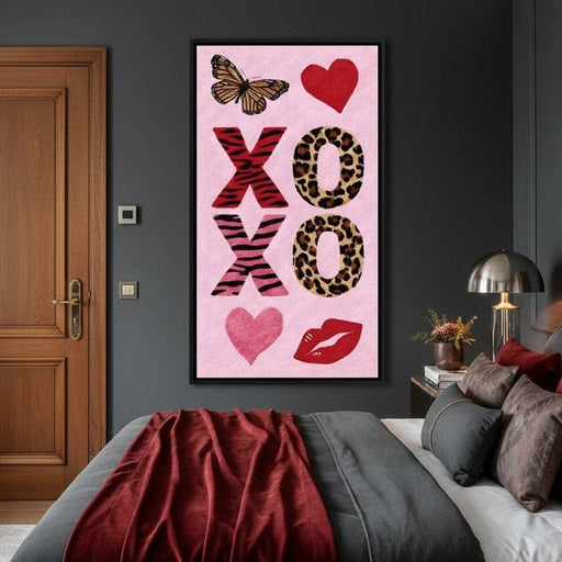 Wild Love Safari XOXO Style Canvas Print