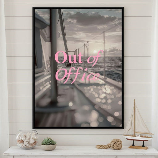 Out of Office Canvas Print