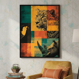 Savanna Mosaic Wild Majesty