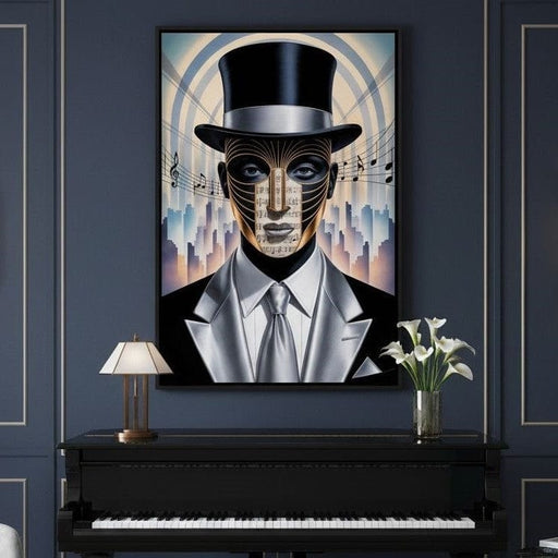 The Musician’s Soul - TooplesArt Canvas Print