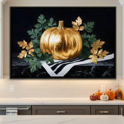Golden Pumpkin Elegance