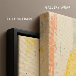 Elegant Feline in Yellow Rain Coat_framing_collage