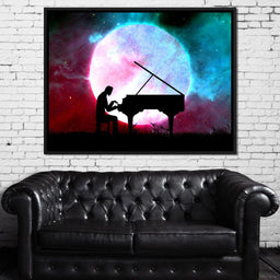 Space Pianist - ABConcepts - NicheCanvas
