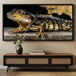 Ancient Scales Upon Gilded Ground - room mockup 9