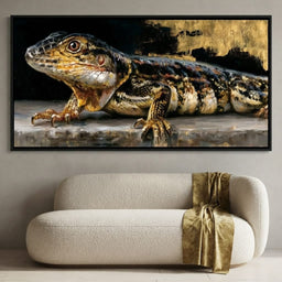 Ancient Scales Upon Gilded Ground - room mockup 11