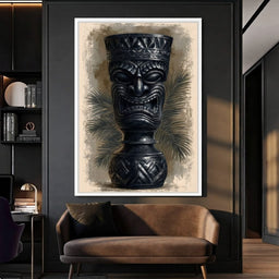 Ancient Totem Of The Island Spirit - room mockup 2