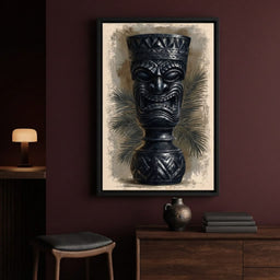 Ancient Totem Of The Island Spirit - room mockup 3