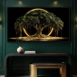 Ancient Tree Upon The Hollow Moon - room mockup 2