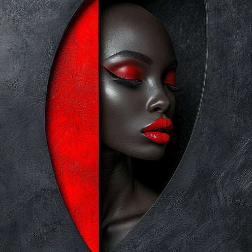 Scarlet Whisper - TooplesArt Canvas Print