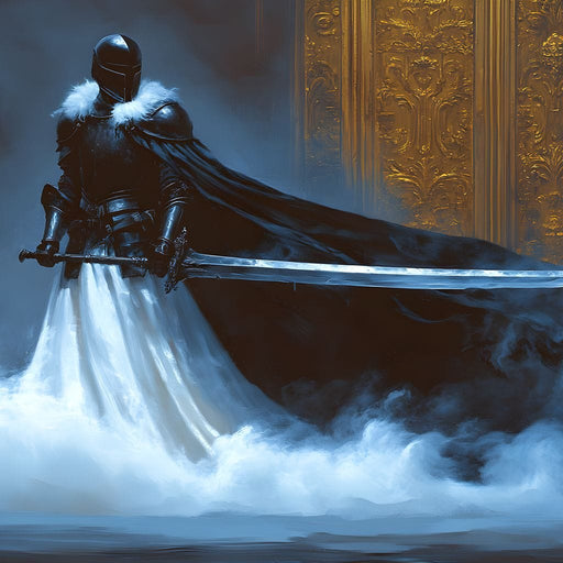 Majestic Shadowed Sentinel Canvas Print