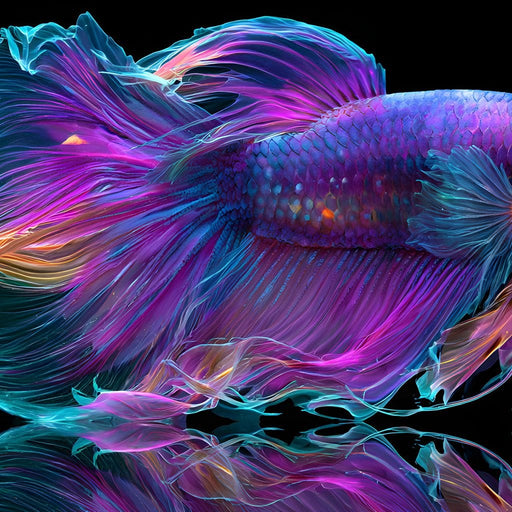 Radiant Fish Canvas Print