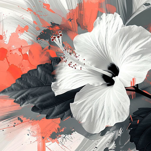 Sanguine Hibiscus Dreams Canvas Print