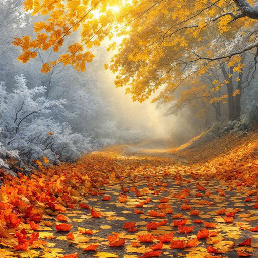 Autumn’s Last Breath - TooplesArt Canvas Print