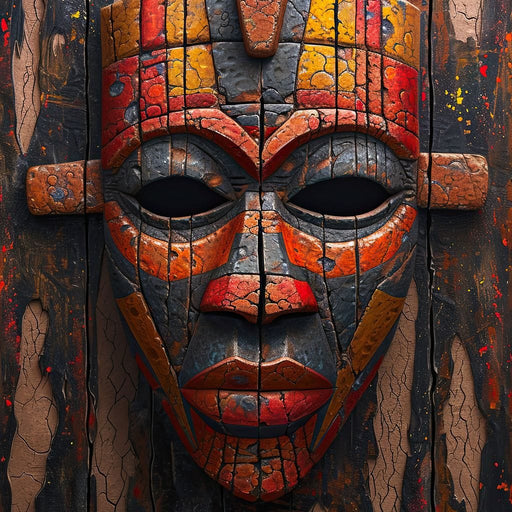 Ancient Tribal Resilience Canvas Print