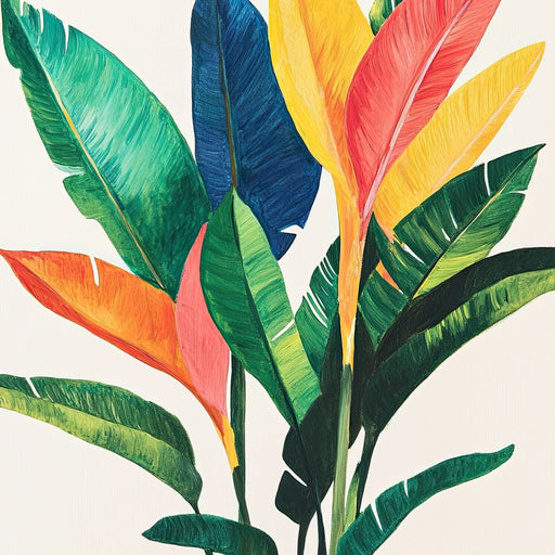 Tropical Foliage Canvas Print