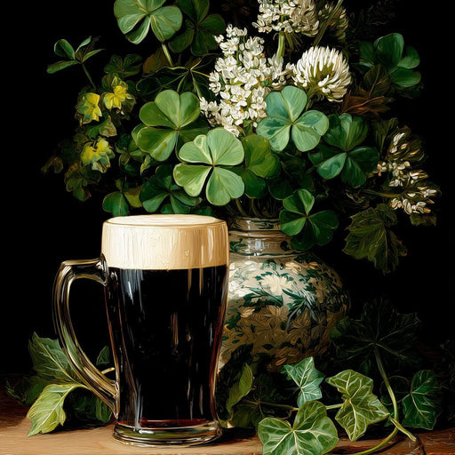 Clover Cream Stout Canvas Print