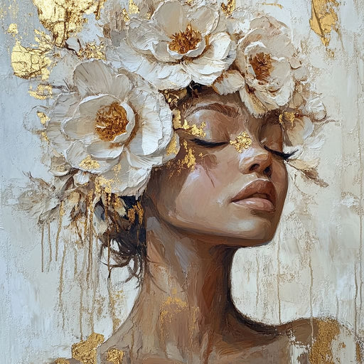 Golden Blossom Dream Essence - Cole Williams Canvas Print