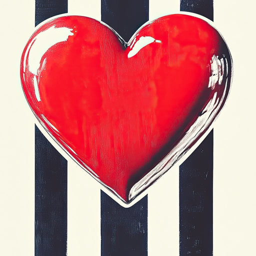 Heartbeat Elegance Canvas Print