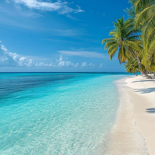 Tropical Shoreline Dreams Canvas Print