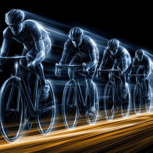 Kinetic Pulse of the Peloton Canvas Print