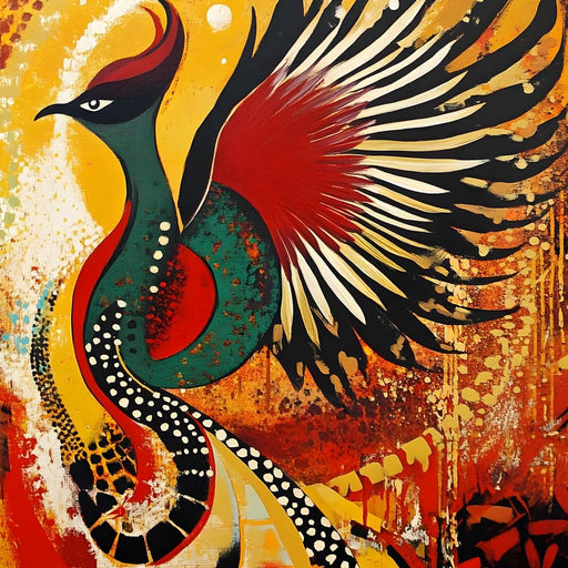 Phoenix Rising Splendor Canvas Print