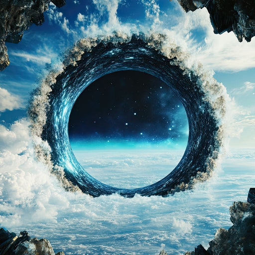 Portal to Celestial Realms Canvas Print