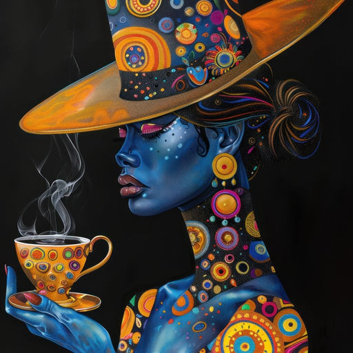 Astral Afternoon Tea - TooplesArt Canvas Print