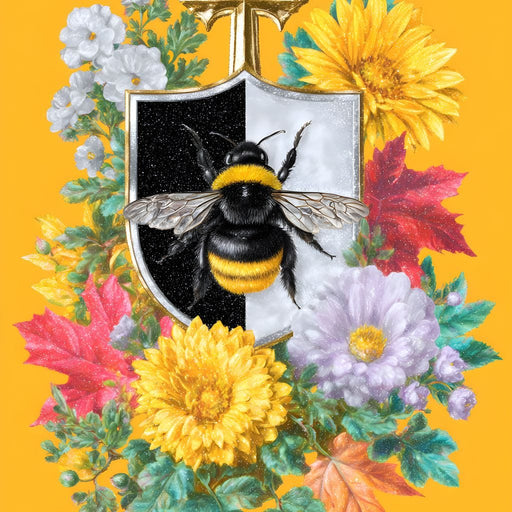 Golden Honey Monarch Bouquet Canvas Print