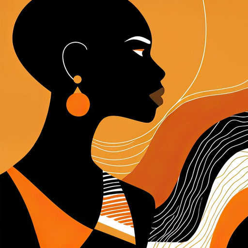 Bold in Amber - TooplesArt Canvas Print