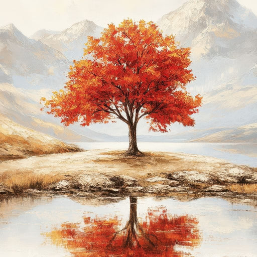 Reflections of Autumn Canvas Print