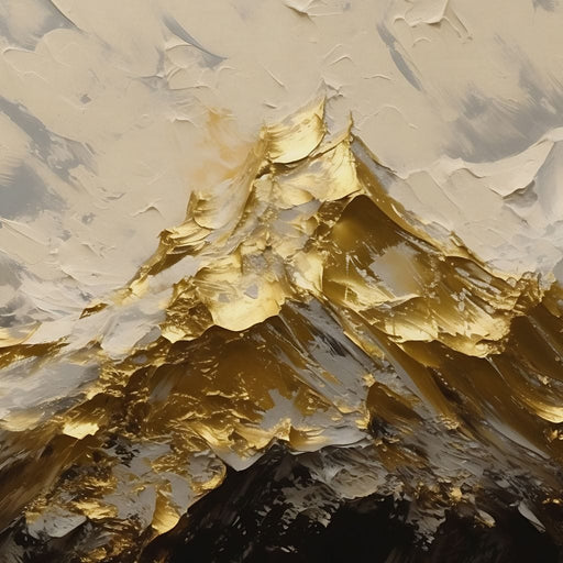 Auric Alpine Majesty Rising Canvas Print