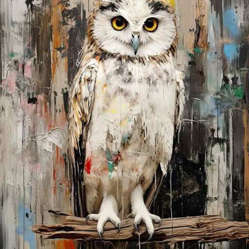 Owls Mystic Gaze Canvas Print