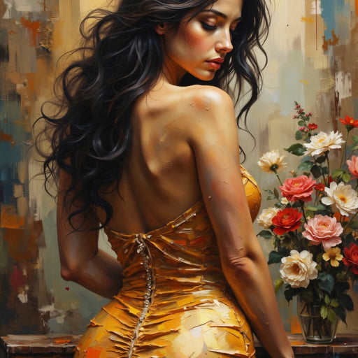 Radiant Poise - Johanjjf Canvas Print