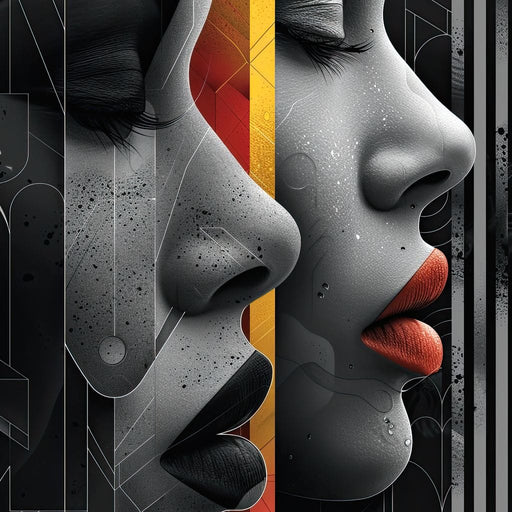 Silhouette Secrets Unveiled Canvas Print