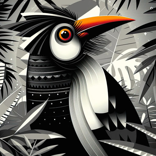 Tropical Trance Toucan Canvas Print